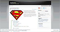 Desktop Screenshot of denmartins.wordpress.com