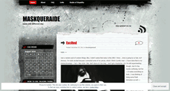 Desktop Screenshot of maskqueraide.wordpress.com