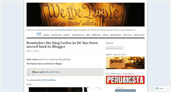 Desktop Screenshot of carlosqc.wordpress.com