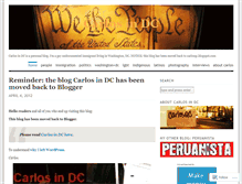 Tablet Screenshot of carlosqc.wordpress.com