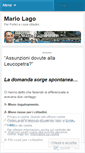 Mobile Screenshot of mariolago3.wordpress.com