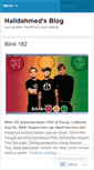 Mobile Screenshot of halidahmed.wordpress.com