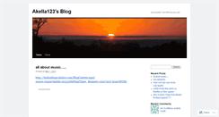 Desktop Screenshot of akella123.wordpress.com