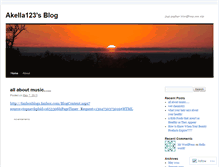 Tablet Screenshot of akella123.wordpress.com