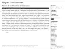 Tablet Screenshot of maquinatransformadora.wordpress.com