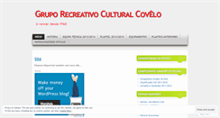 Desktop Screenshot of grccovelo.wordpress.com