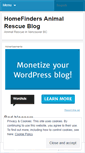 Mobile Screenshot of homefindersrescue.wordpress.com