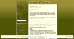 Desktop Screenshot of inam101.wordpress.com