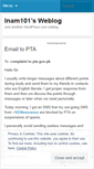 Mobile Screenshot of inam101.wordpress.com