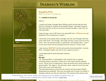 Tablet Screenshot of inam101.wordpress.com