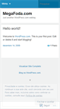 Mobile Screenshot of megafoda.wordpress.com