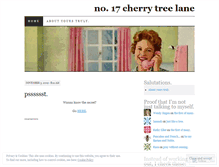 Tablet Screenshot of number17cherrytreelane.wordpress.com