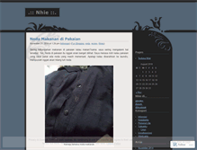 Tablet Screenshot of nhie.wordpress.com