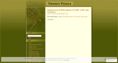 Desktop Screenshot of frozenpixels.wordpress.com