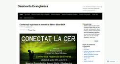 Desktop Screenshot of dambovitaevanghelica.wordpress.com