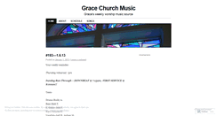 Desktop Screenshot of gracechurchmusic.wordpress.com