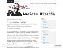 Tablet Screenshot of lucianomiranda.wordpress.com