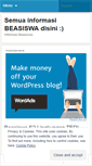 Mobile Screenshot of informasibeasiswaa.wordpress.com