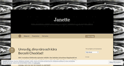 Desktop Screenshot of janettevejman.wordpress.com