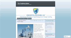 Desktop Screenshot of credentiaadvisors.wordpress.com