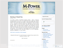 Tablet Screenshot of drpaulsmpower.wordpress.com