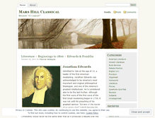 Tablet Screenshot of marshillclassical.wordpress.com