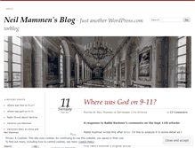 Tablet Screenshot of neilmammen.wordpress.com