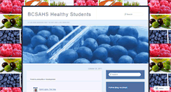 Desktop Screenshot of bcsahshealthystudents.wordpress.com