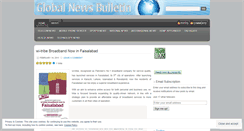 Desktop Screenshot of globalnewsbulletin.wordpress.com