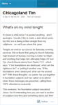 Mobile Screenshot of chicagolandtim.wordpress.com
