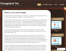Tablet Screenshot of chicagolandtim.wordpress.com