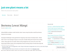 Tablet Screenshot of oneplantmeansalot.wordpress.com