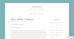 Desktop Screenshot of beegooo.wordpress.com