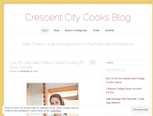 Tablet Screenshot of crescentcitycooks.wordpress.com