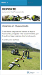 Mobile Screenshot of deportecusco.wordpress.com