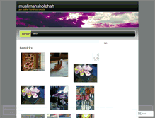 Tablet Screenshot of muslimahsholehah.wordpress.com