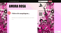 Desktop Screenshot of amorarosa.wordpress.com