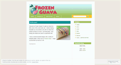 Desktop Screenshot of frozenguava.wordpress.com