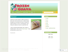 Tablet Screenshot of frozenguava.wordpress.com