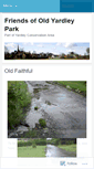 Mobile Screenshot of friendsofoldyardleypark.wordpress.com
