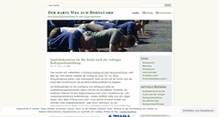 Desktop Screenshot of bodyguardausbildung.wordpress.com