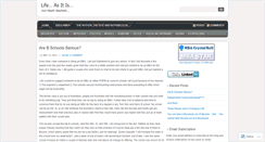 Desktop Screenshot of amarharish.wordpress.com