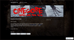 Desktop Screenshot of cinegoredottk.wordpress.com