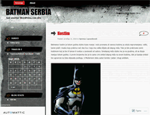 Tablet Screenshot of batmanserbia.wordpress.com