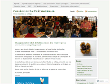 Tablet Screenshot of collegechataigneraie46.wordpress.com