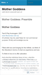 Mobile Screenshot of hindugoddesses.wordpress.com