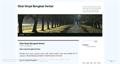 Desktop Screenshot of obatginjalbengkakherbal02.wordpress.com