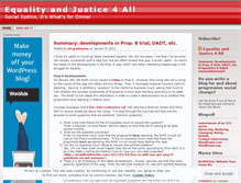 Tablet Screenshot of equalityandjustice4all.wordpress.com