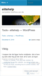 Mobile Screenshot of elitehelp.wordpress.com