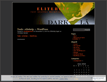 Tablet Screenshot of elitehelp.wordpress.com